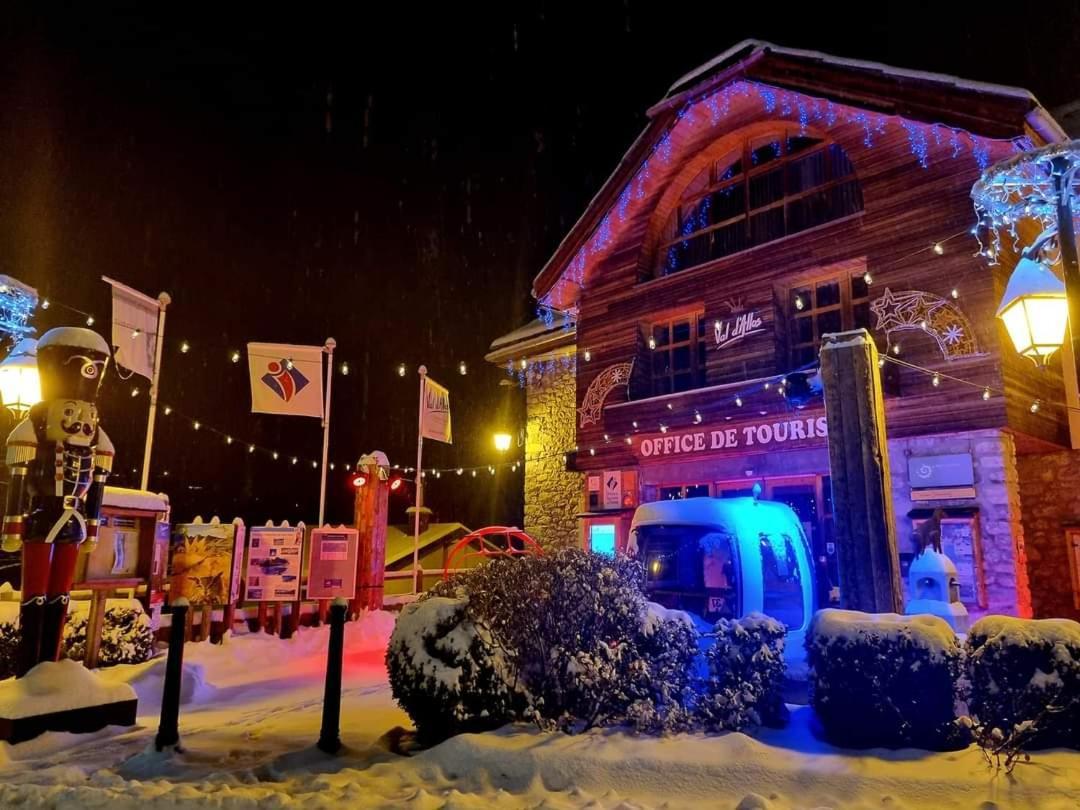 Hotel Plein Soleil Allos Bagian luar foto